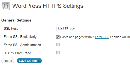 WordPress HTTPs 