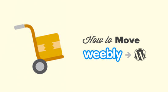 Weebly sang WordPress 