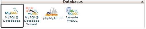 Cơ sở dữ liệu MySQL trong cPanel 