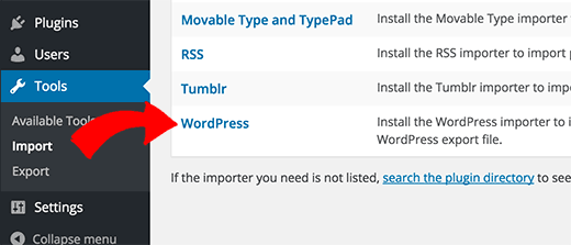 Nhập nội dung WordPress.com vào WordPress.org 