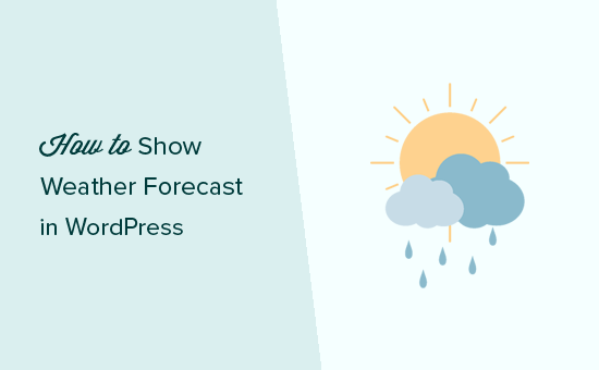 Hiển thị forecase thời tiết trong WordPress 